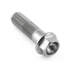 Titanium Flanged Hex Head Bolt M10x(1.25mm)x35mm Titanium Flanged Hex Head Bolt M10x(1.25mm)x35mm