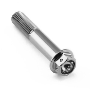 チタン ヘックスヘッド M10 x (1.25mm) 長さ55mm レーススペック チタン ヘックスヘッド M10 x (1.25mm) 長さ55mm レーススペック