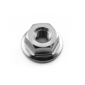 チタン フランジナット M4 x (0.70mm) チタン フランジナット M4 x (0.70mm)