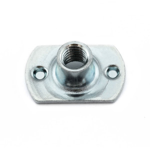 M6 Zinc Coated Steel Weld On Chimney Nut M14.1 x 22 x 8.5