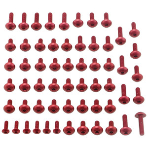 アルミ フェアリングボルトキット Aprilia RS 660 レッド