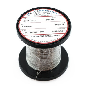 Stainless Steel Lockwire 0.51mm Diam - Goodridge Roll