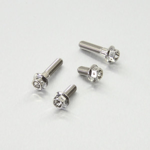 チタン リザーバーマウント ボルト キット フロント & リヤブレーキ & クラッチ レーススペック