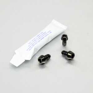 ステンレス クリップオン ハンドルバー ピンチボルト キット ブラック