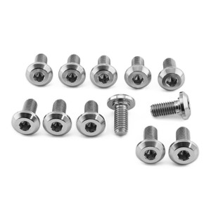 Titanium Disc Bolt To Fit Honda M6x17mm Pack x12 | Pro-Bolt