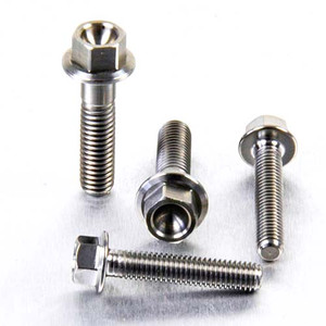 Titanium Brake & Clutch Lever Perch Pinch Bolt Kit Titanium Brake & Clutch Lever Perch Pinch Bolt Kit