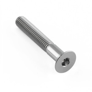 チタン 皿ボルト M6x(1.00mm)x40mm チタン 皿ボルト M6x(1.00mm)x40mm