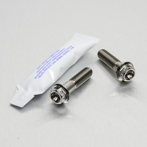 Titanium Front Brake Caliper Mount Bolt Kit Race Spec Titanium Front Brake Caliper Mount Bolt Kit Race Spec