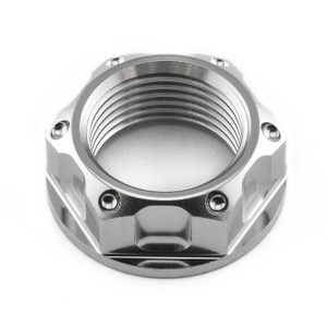 Titanium Flanged Axle Nut M20x(1.50mm) Front Wheel | Pro-Bolt