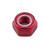 アルミニウム ナイロンロック ナット M10x1.25mm レッド