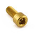 アルミニウム ソケットキャップボルト M8x(1.25mm) 長さ 20mm ゴールド