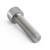 Aluminium Socket Cap Bolt M8x(1.25mm)x30mm Silver