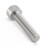 Aluminium Socket Cap Bolt M8x(1.25mm)x35mm Silver