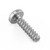 Aluminium Self Tapping Screw 4mmx15mm Silver