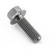 Titanium Flanged Hex Head Bolt M6x(1.00mm)x18mm