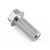 Aluminium Flanged Hex Head Bolt M10x(1.25mm)x25mm Race Spec Etched Silver