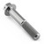 Titanium Flanged Hex Head Bolt M8x(1.25mm)x45mm Race Spec