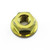 Titanium Flanged Nut M6x(1.00mm) Gold