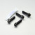 Titanium Front Brake Caliper Mount Bolt Kit Black