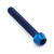 Titanium Socket Cap Bolt M6x(1.00mm)x40mm (Full Thread) Blue