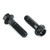 Stainless Steel Front Axle Pinch Bolt Kit Black