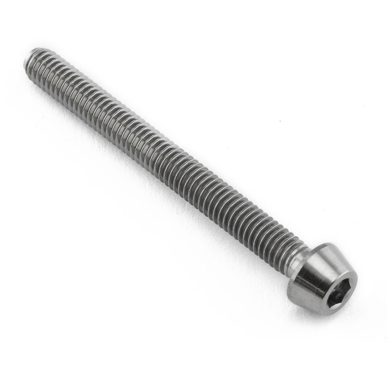 Titanium Socket Cap Bolt M4x(0.70mm)x40mm (Full Thread)
