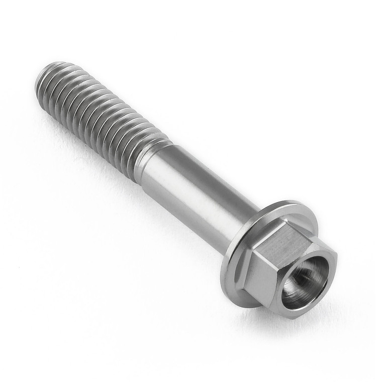 Titanium Flanged Hex Head Bolt M6x(1.00mm)x35mm