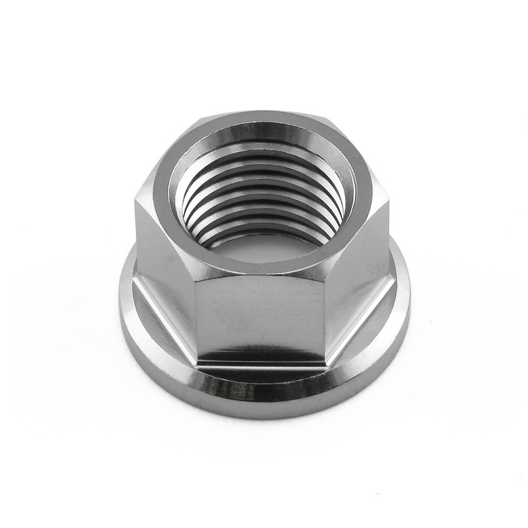 Titanium Flanged Nut M12x(1.50mm)