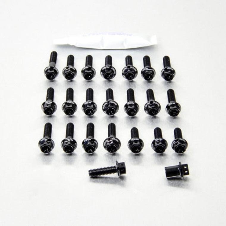 アルミニウム エンジンボルトキット Ducati 1299 Panigale S レーススペック Etched ブラック