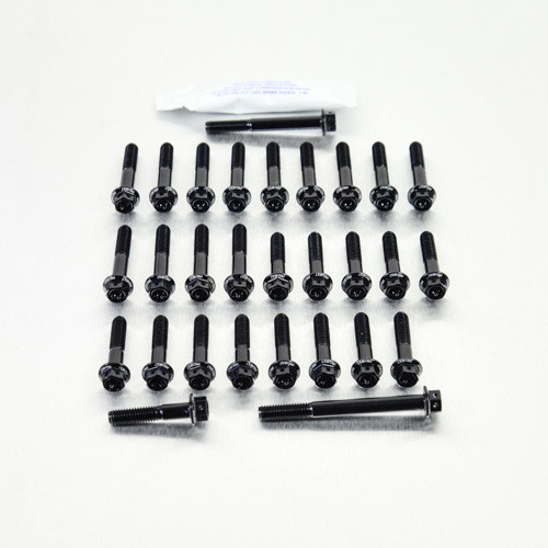 アルミニウム エンジンボルトキット レーススペック カワサキ Z800 '13 ブラック