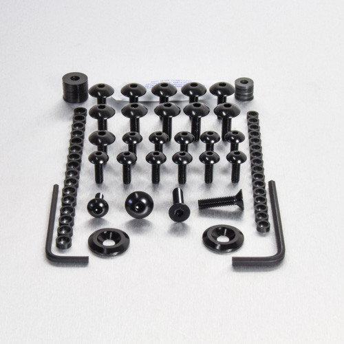 アルミ フェアリングボルトキット GSXR600 '97-'00 ブラック