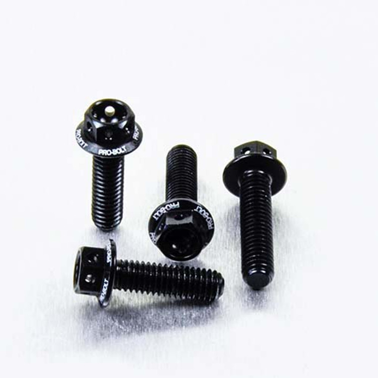 Aluminium Brake & Clutch Lever Perch Pinch Bolt Kit Race Spec Etched Black