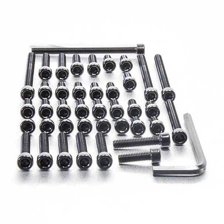 Aluminium Engine Kit Yamaha FJ1100- 1200 Black