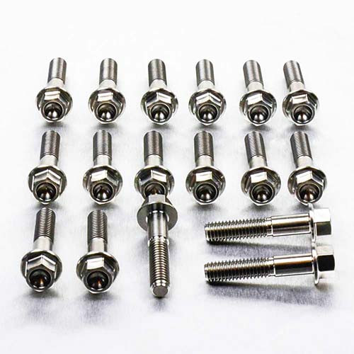 チタン ギアドライブ カバーボルトキット(フランジヘックス) スズキ Burgman 650