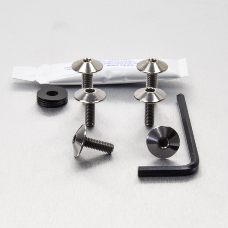 Titanium Mudguard & Hugger Bolt Kit