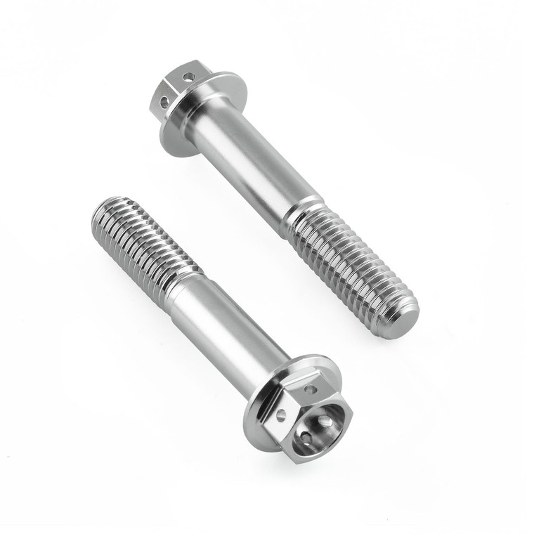 Stainless Steel Front Axle Pinch Bolt Set Race Spec