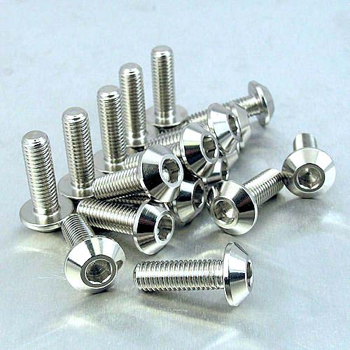 Titanium Disc Bolt To Fit Yamaha M8x25mm Pack x18 | Pro-Bolt