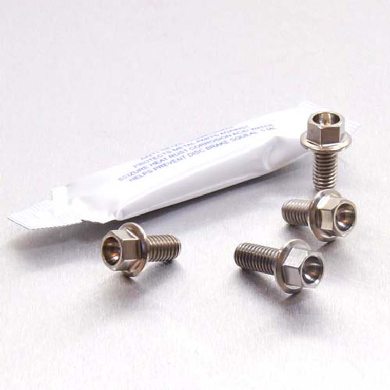 Titanium ABS Sensor Mount Bolt Kit Front-Rear & Plate