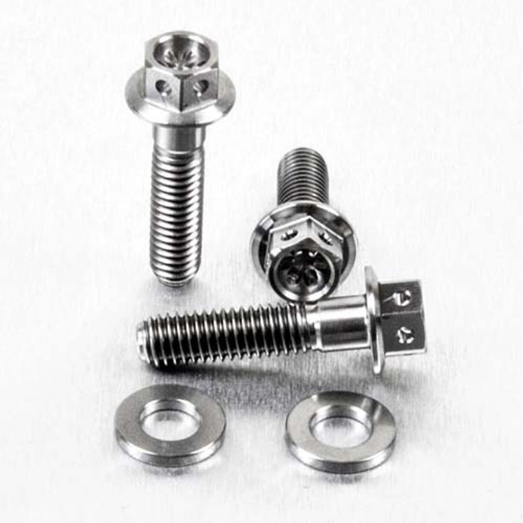 Titanium Brake & Clutch Lever Perch Pinch Bolt Kit Race Spec