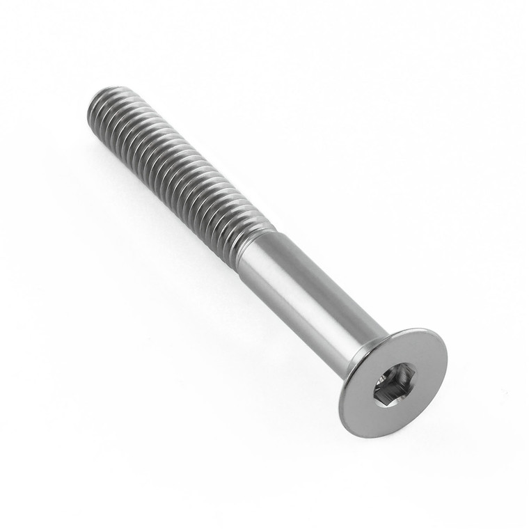 Titanium Countersunk Bolt M6x(1.00mm)x50mm 