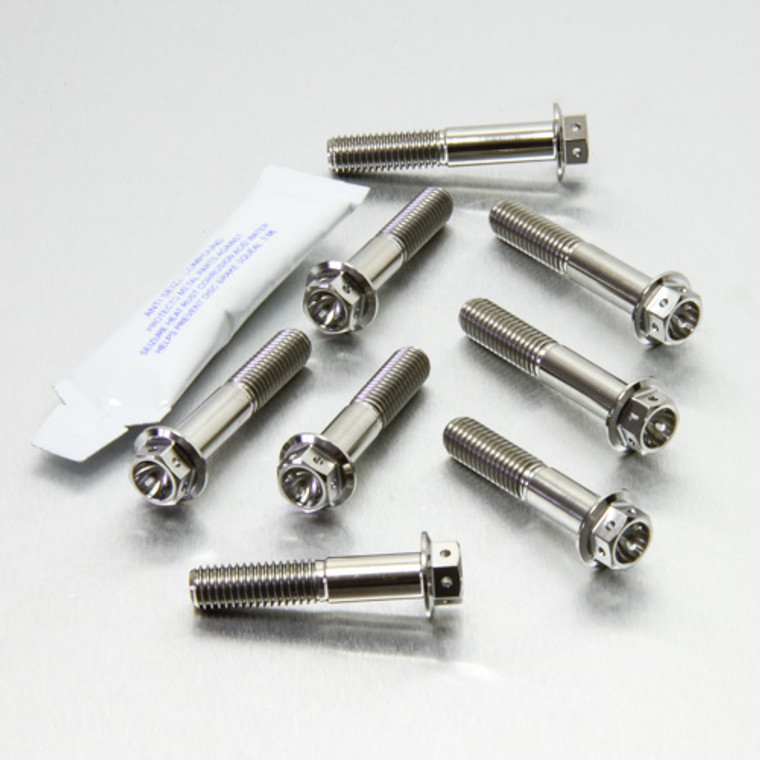 Titanium Front Caliper Pinch Bolt Kit Race Spec