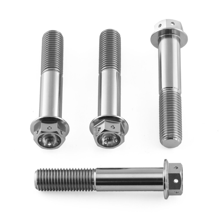 Titanium Front Brake Radial Caliper Mount Bolt Kit M10x(1.25mm)x55mm Race Spec