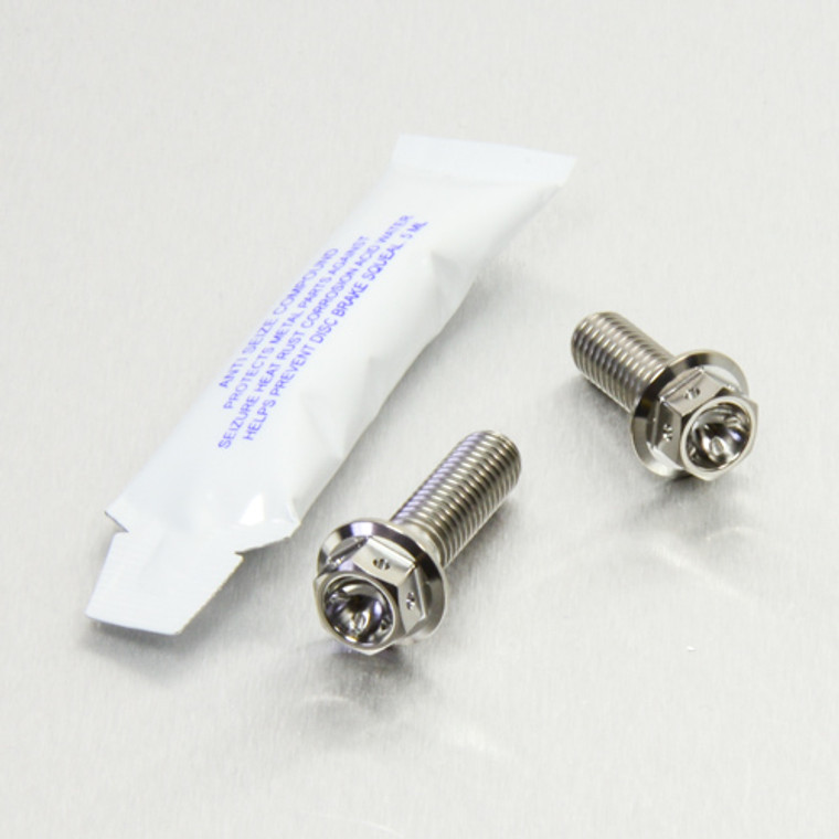 チタン 後部座席フットレストハンガーボルトキット レーススペック