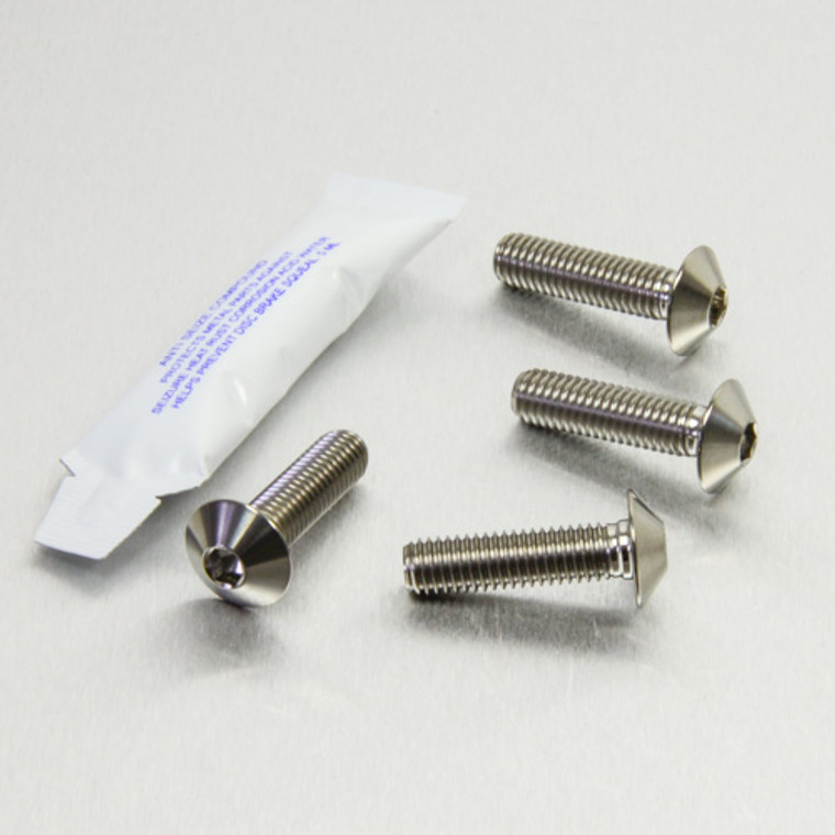Titanium Pillion Footrest Hanger Bolt Kit