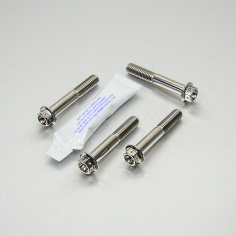 チタン 後部座席フットレストハンガーボルトキット レーススペック