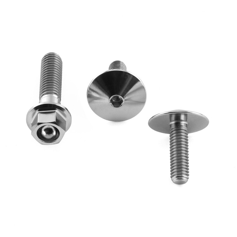 Titanium Radiator Mount & Cover Bolt Kit