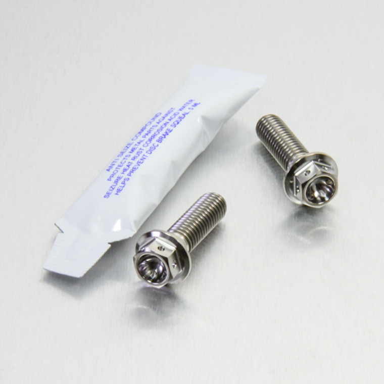 Titanium Rear Brake Caliper Mount Kit Race Spec