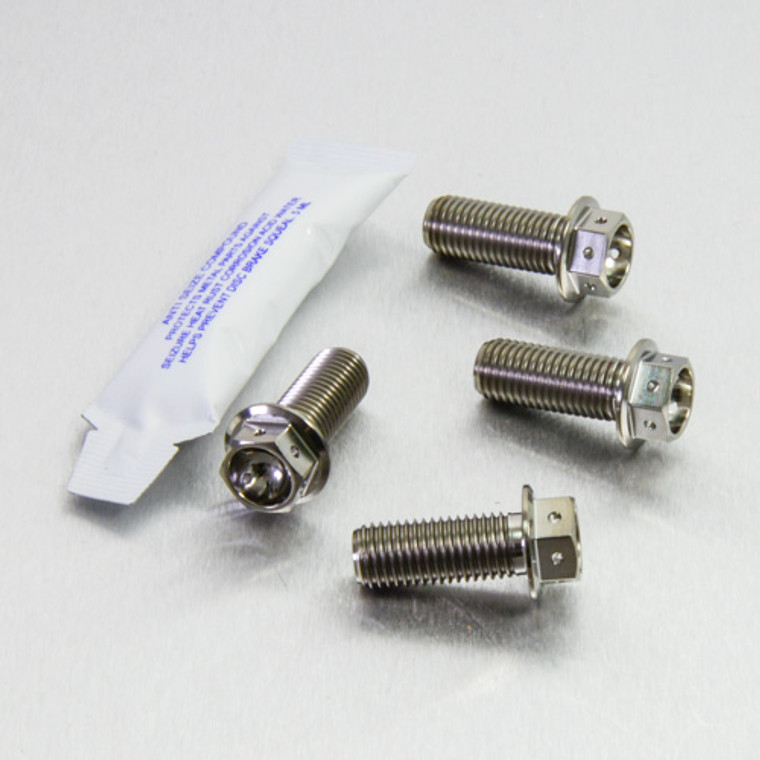 Titanium Rider Footrest Hanger Bolt Kit Race Spec