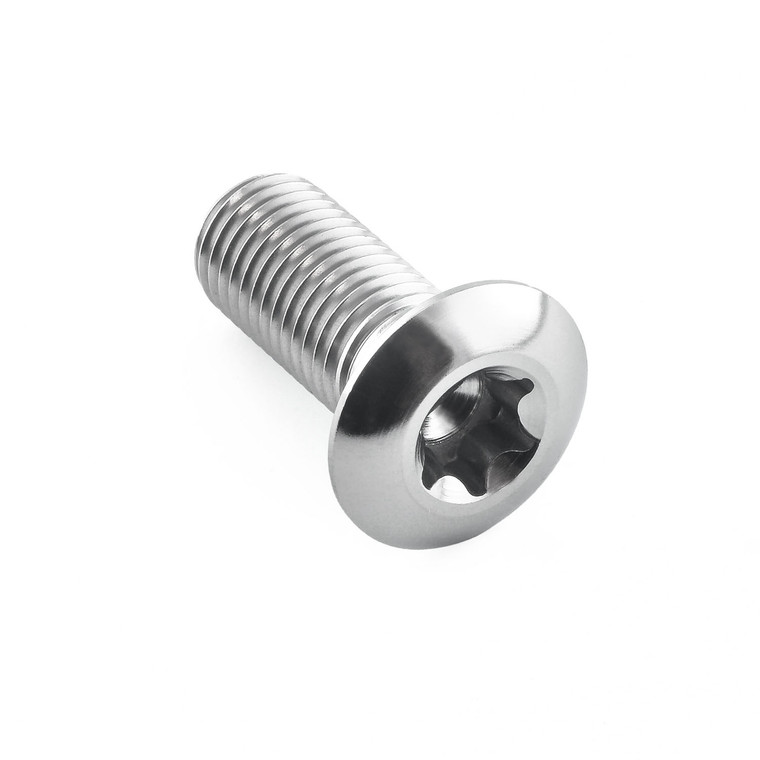 Titanium Torx Countersunk Bolt w/ Raised Head M10x(1.25mm)x25mm ISO14584