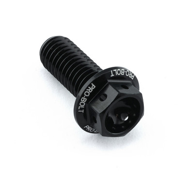 Aluminium Flanged Hex Head Bolt M8x(1.25mm)x20mm Race Spec Etched
